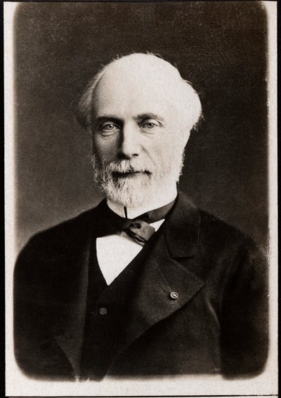 Portrait of Louis Charles de Saulces de Freycinet (1828-1923), French statesman by French Photographer